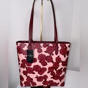 Ltd Ed | Kate Spade Rose Saffiano Tote